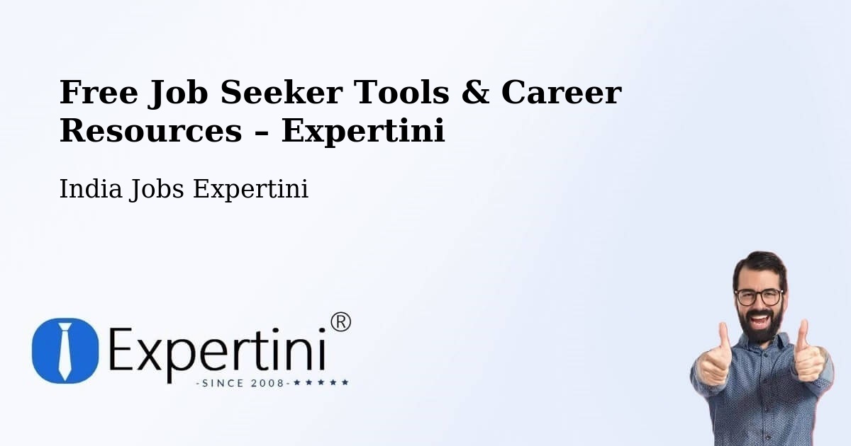 Free Job Seeker Tools & Career Resources – Krishnanagar - Krishnanagar, India Jobs Expertini